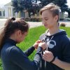 В Новопетровской продолжается акция "Георгиевская лента"