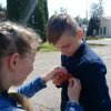 В Новопетровской продолжается акция "Георгиевская лента"