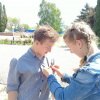 В Новопетровской продолжается акция "Георгиевская лента"