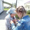 В Новопетровской продолжается акция "Георгиевская лента"